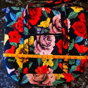Vera Bradley quilted tote bag